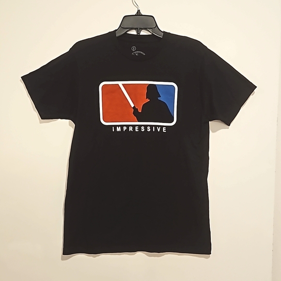 Graphic Lab Tees Other - Star Wars Major League Darth Vador 'IMPRESSIVE' Med. Disney Parody Humor